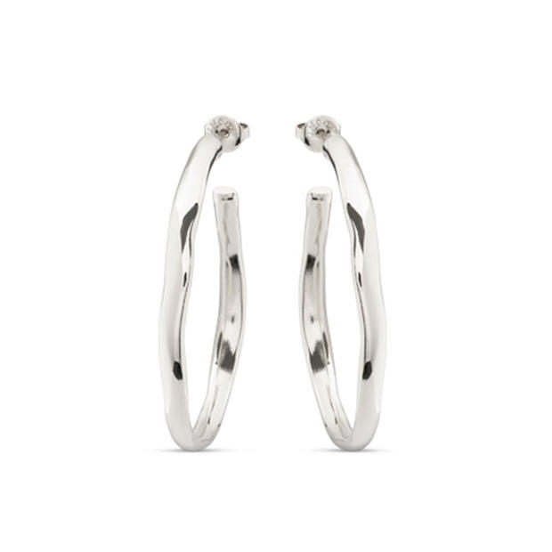 Silver - UNOde50 - UNOde50 Sterling Silver Hoop Earings