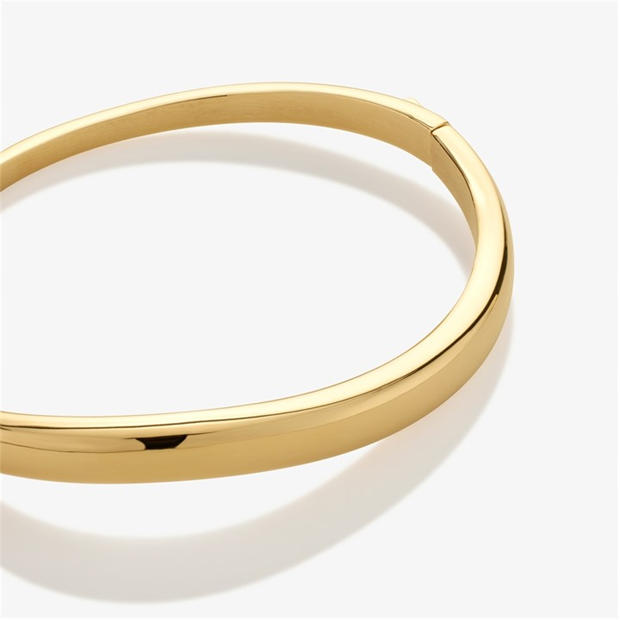 Gold - D.LOUISE - Wave Bangle