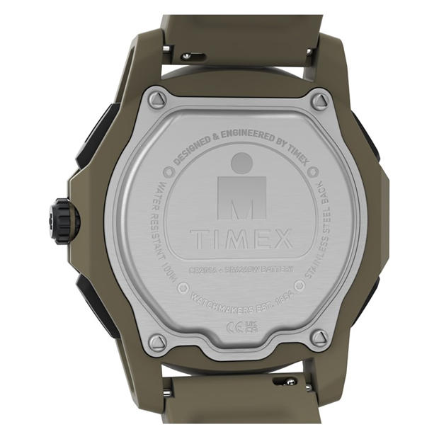 Digital/Tan - Timex - Men's Ironman Premium Digital Watch